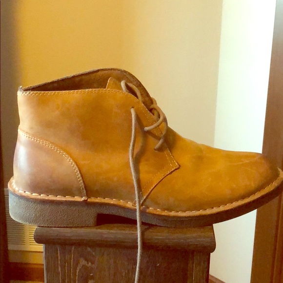 dockers tussock men's leather chukka boots